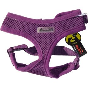 Adjustable Dog Soft Harness Air Flex Size:XSmall Color:Black