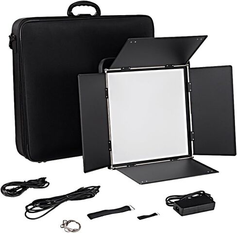 Fotodiox Pro FlapJack LED C-200RS Edge Light - 7in Round Ultra-Thin, Ultrabright, Dual Color LED Photo/Video Light Kit in Kuwait