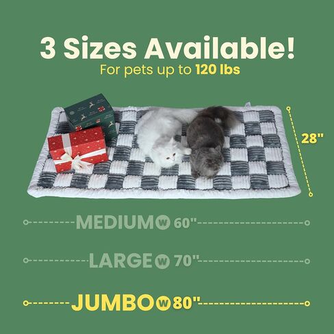 غطاء أريكة الحيوانات الأليفة من Cattasaurus، غطاء أريكة حصيرة القطط، غطاء أريكة الكلب، غطاء أريكة الحيوانات الأليفة الغامض (جامبو، أزرق رمادي) in Kuwait