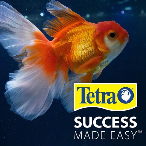 Tetra Goldfish Worm Shaped Bites Fish Food, 2.46 Oz., Complete Food for All Goldfish in Saudi Arabia