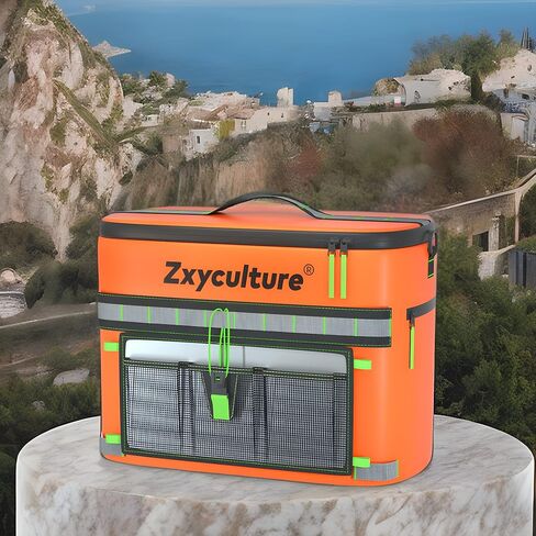 Zxyculture Kayak Cooler, Seat Back Cooler for Kayak with Lawn-Chair Style Seats, Waterproof Ice Chest for Kayak Paddle Board, Essential Kayak Accessories for Fishing in Kuwait