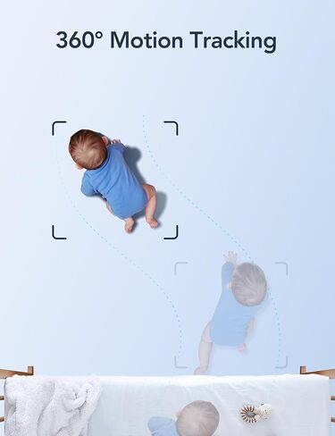 جهاز مراقبة الأطفال GNCC مع كاميرات مزدوجة، كاميرا PTZ بزاوية 360 درجة وكاميرا ثابتة، تتبع الحركة بدقة 1080 بكسل، رؤية ليلية - مثالية لمراقبة الحيوانات الأليفة والأمن الداخلي، التخزين المحلي والسحابي، P4 in Kuwait