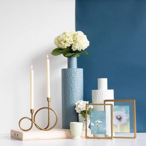 حامل شموع مستدق من النحاس المعدني للمنزل والحديقة من فورسايد in Kuwait