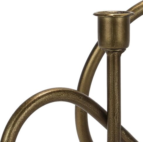 حامل شموع مستدق من النحاس المعدني للمنزل والحديقة من فورسايد in Kuwait