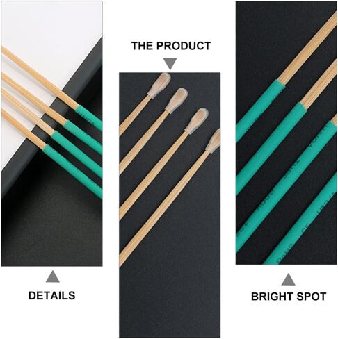 Wooden Ear Wax Pick Needles: 10Pcs Ear Wax Removal Kit Ear Picker Curette Cleaner Reusable Ear Cleaner Wood Ear Wax Remover Ear Cleansing Tool Set for Kids Adults Ear Spoon in Saudi Arabia
