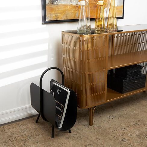 The Novogratz Magazine Holder, CONVENIENTLY Sized, Black in Kuwait