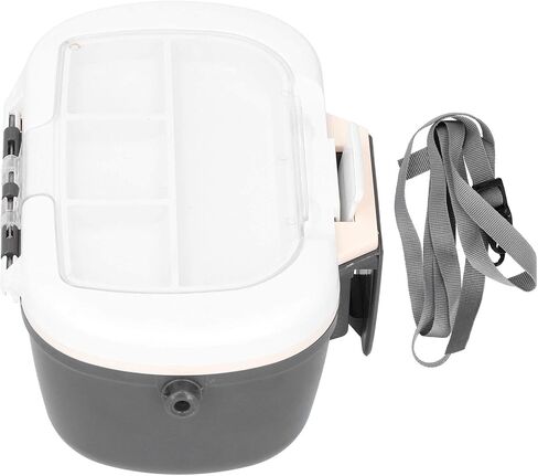 Worm Bait Holder Insulated Plastic Bait Earth Worm Holder Fishing Bait Case Fishing Tackle Container with Strap Bait Storage Easy to Reach Other Fishing Tools and Accessories in Saudi Arabia