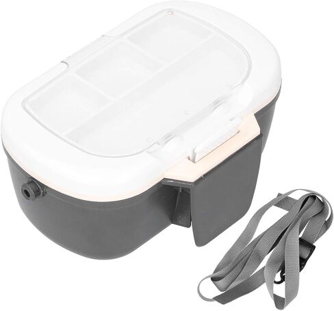 Worm Bait Holder Insulated Plastic Bait Earth Worm Holder Fishing Bait Case Fishing Tackle Container with Strap Bait Storage Easy to Reach Other Fishing Tools and Accessories in Saudi Arabia