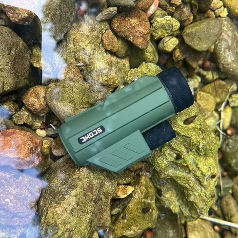 Waterproof Monocular Telescope | Lightweight with Travel Bag, Compact, 10X Magnification, Wide Field of View for Bird Watching, Hunting, Hiking, Camping (10x32, Desert Color) in Saudi Arabia