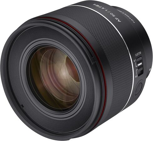روكينون عدسة تركيز تلقائي باطار كامل 50 ملم f/1.4 Series II لسوني E (IO5014-E) اسود من ايه اف in Saudi Arabia