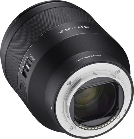 روكينون عدسة تركيز تلقائي باطار كامل 50 ملم f/1.4 Series II لسوني E (IO5014-E) اسود من ايه اف in Saudi Arabia