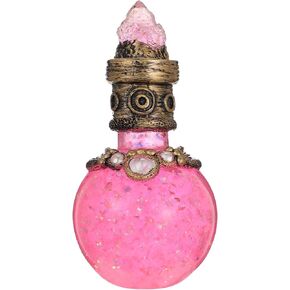 Perfume Bottles Vintage Refillable Crystal Decor Perfume Bottle Witch and Wizard Dark Bottle Cosplay Accessory Blue