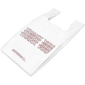 100 Pack - Printed Grocery Bags - 'Dog Paw" - Poo bags, Doggie Bags, Pet Store Bags- - 12"x7"x22" (Paw Bag - Dog)
