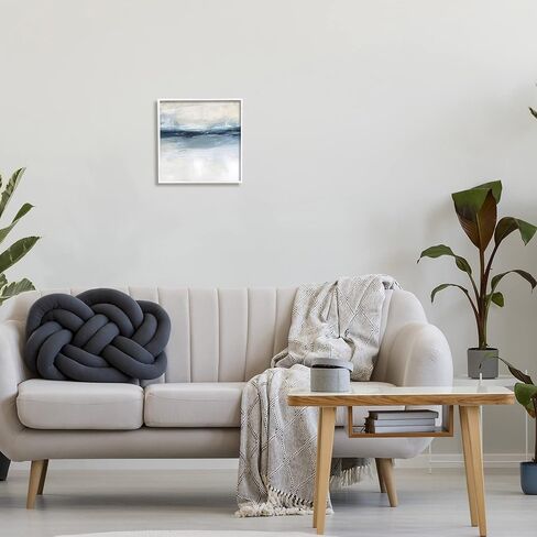 Stupell Industries Timeless Nautical Gloomy Sea Horizon Line، تصميم بواسطة Nina Blue، 30 × 30 in Kuwait