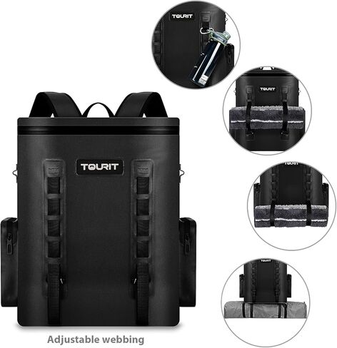 TOURIT Leak-Proof Soft Sided Cooler Backpack Waterproof Insulated Backpack Cooler Bag Large Capacity Backpack with Cooler for Men Women to Picnics, Camping, Hiking or Beach, 36 Cans in Kuwait