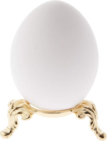 Bard's Gold-toned Egg Stand/Holder, Princess Ann, 0.875" diameter, Pack of 12 (Fits Hen Sized Eggs) in Saudi Arabia