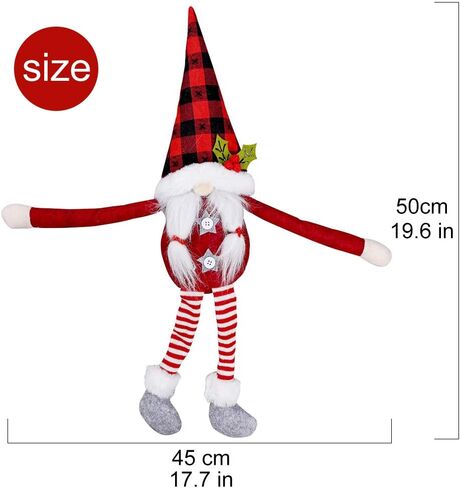 اربطة ستائر الكريسماس للستائر بتصميم السيد والسيدة رودولف لتزيين الكريسماس، مجموعة من قطعتين من الدمى المزخرفة in Kuwait