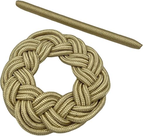 DearL%k ستارة بعقدة دائرية مضفرة، ستارة مزخرفة مصنوعة يدويًا مع عصا (مجموعة من 2، ذهبي) in Kuwait