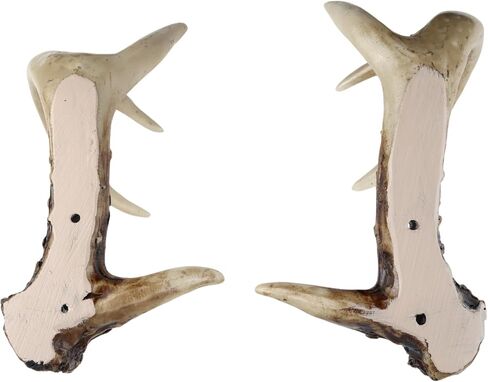 Faux Deer Antler Curtain Holdbacks, Cabin Drape Hooks, Rustic Home Decor, 2 Hooks in Saudi Arabia