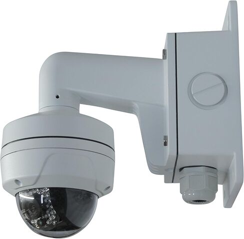 WMS WML PC110B DS-1272ZJ-110B دعامة تثبيت على الحائط للكاميرا المقببة المتوافقة مع Hik DS-2CD2142FWD-I (عبوة واحدة) in Kuwait