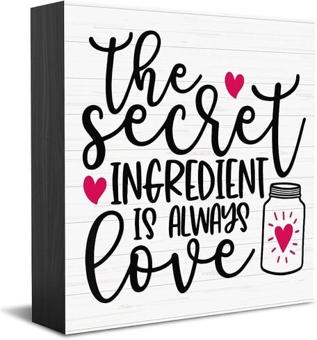 Romantic Desk Decor Wooden Box Sign Motivational I Love You Gifts for Him Her Rustic Wood Block Plaque Box Sign for Home Farmhouse Bathroom Bedroom Shelf Table Decoration When I Tell You I Love You in Saudi Arabia