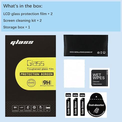 FUNYKA 【For Olympus TG7 TG6 TG5 TG4】 2 Pack Glass Screen Protector for Olympus Tough TG7 TG-6 TG-5 TG-4, Ultra-Thin Tempered Glass, 9H Hardness, Anti-Scrach in Kuwait