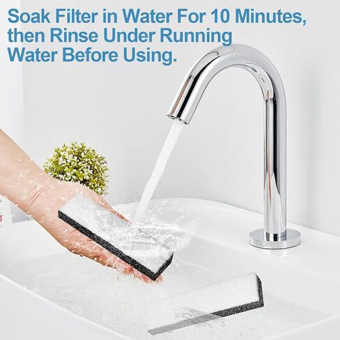 Pet Water Fountain Filter,Cat Dog Water Fountain,Replacement Compatible with WF020 Transparency Water Fountain-12 PACK in Kuwait