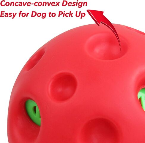 لعبة كرة الضحك للكلاب من بيت برايم، لعبة كرة هزاز متذبذبة مع صوت قهزة، العاب كرة جولي تفاعلية لتدريب الجراء، لعبة احجية كرة ضحكة شريرة للكلاب الصغيرة والكبيرة in Kuwait