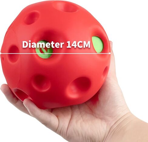 لعبة كرة الضحك للكلاب من بيت برايم، لعبة كرة هزاز متذبذبة مع صوت قهزة، العاب كرة جولي تفاعلية لتدريب الجراء، لعبة احجية كرة ضحكة شريرة للكلاب الصغيرة والكبيرة in Kuwait