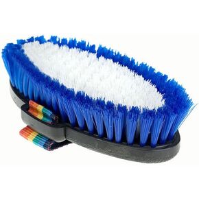 Horze Large Basic Body Brush - Blue - One Size in Saudi Arabia