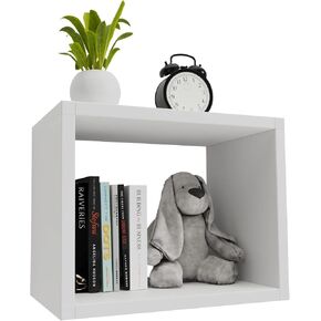 BAFAT Floating Shelves Wood,Wall Cube Shelves, Deep in 9.45" Floating Bookshelf for Wall,Window Plant Shelf,Wall Storage Organizer,Wall Mounted Corner Shelves for Bedroom, Living Room, Kitchen,Office in Saudi Arabia