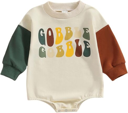 AMAWMW الوليد طفلة الصبي هالوين الزي اليقطين رومبير البلوز محايد للجنسين هالوين الاشياء الهدايا الملابس in Kuwait