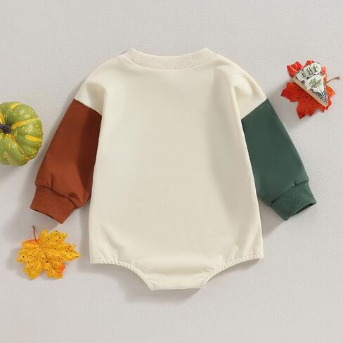 AMAWMW الوليد طفلة الصبي هالوين الزي اليقطين رومبير البلوز محايد للجنسين هالوين الاشياء الهدايا الملابس in Kuwait