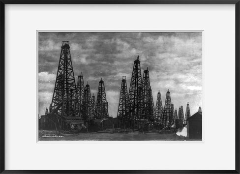 INFINITE PHOTOGRAPHS Photo: Spindle Top Oil Field,Beaumont,Jefferson County,Texas,TX,1910-30,Oil Wells in Kuwait