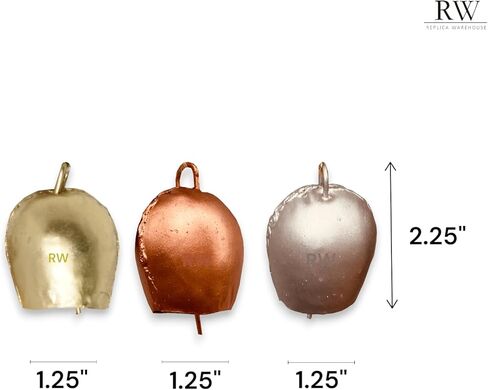 أجراس عيد الميلاد للديكور الحديد المطاوع الرياح الرنين مع أجراس معلقة حبل - أجراس جيرلاند لشجرة عيد الميلاد - ريفي شنقا زخارف معدنية خمر للشجرة والجدار مجموعة من أجراس 3x4 in Kuwait