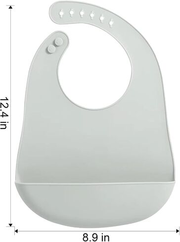 PandaEar Portable Baby Seat Travel & 3 Pack Waterproof Silicone Baby Bibs in Saudi Arabia
