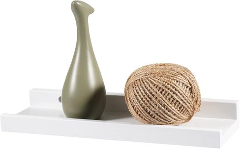 Floating Shelves Wall Mounted, 12 Inch Wall shelves for Decor and Storage, Natural Solid Oak Wood Shelf, Picture Ledge for Bedroom/Bathroom/Living Room/Kitchen/Laundry Room, Natural Color in Kuwait