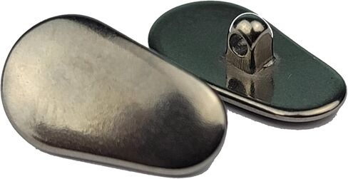 LMP Optical Supply Titanium Nose Pads 12mm Teardrop Screw-in for Eyeglass Nose Pads for Eyeglasses and Sunglasses 1 Pair (13mm Textured Slip Square) in Saudi Arabia