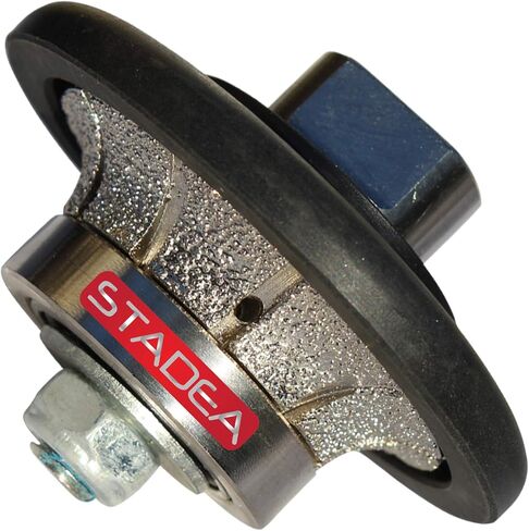 Diamond Profile Wheel 3/8 inch Radius - Demi Half Bullnose B10 Router Bit for Marble Stone Granite Edges by STADEA in Saudi Arabia