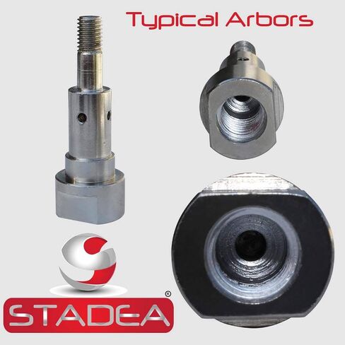 Diamond Profile Wheel 3/8 inch Radius - Demi Half Bullnose B10 Router Bit for Marble Stone Granite Edges by STADEA in Saudi Arabia