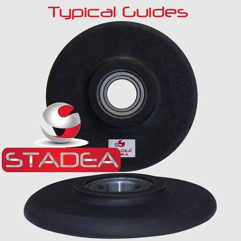 Diamond Profile Wheel 3/8 inch Radius - Demi Half Bullnose B10 Router Bit for Marble Stone Granite Edges by STADEA in Saudi Arabia
