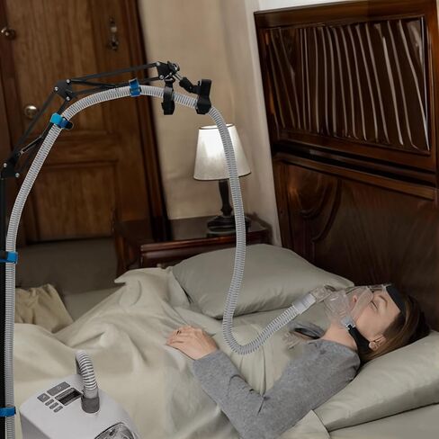 CPAP Hose Holder Support Hanger Avoid Tangling and Prevent Blockage Keeps The Air Hose Up and Away from Your Face and Arms to Make You Sleep Better in Kuwait