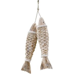 Wood Anchor Nautical Decor for Bathroom Wall Decor Hanging Ornament Wooden Boat Anchor with Crossbar Home Decor in Kuwait