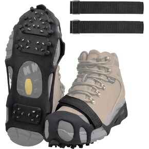 Crampons Ice Cleats Traction Snow Grips for Snow Shoes and Boots 28 Spikes in Kuwait