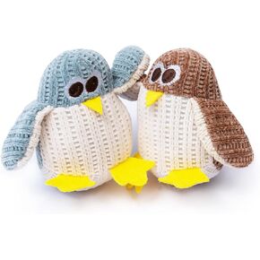 DKTIE Cat Toys with Catnip - Kitten Teething Toys, Cat Stuff for Indoor Cats, Catnip Toys for Cats, Cat Chew Toy, Kitty Toys - Cute Penguin Shape, Set of 2 (MRWJ12) (Penguins) in Kuwait