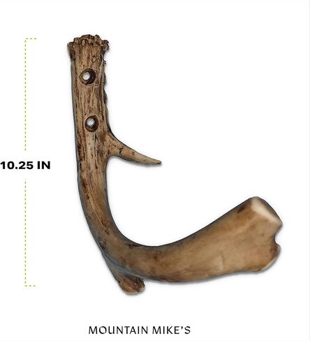 حامل ستارة خلفية من Mountain Mike's Repproductions Co. من البلاستيك، قرن الوعل ، مجموعة من 2 in Kuwait