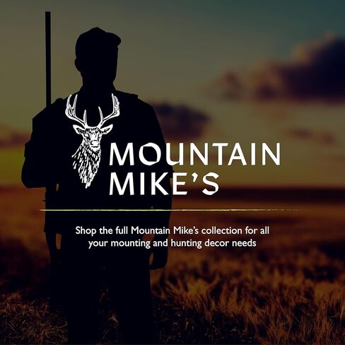 حامل ستارة خلفية من Mountain Mike's Repproductions Co. من البلاستيك، قرن الوعل ، مجموعة من 2 in Kuwait