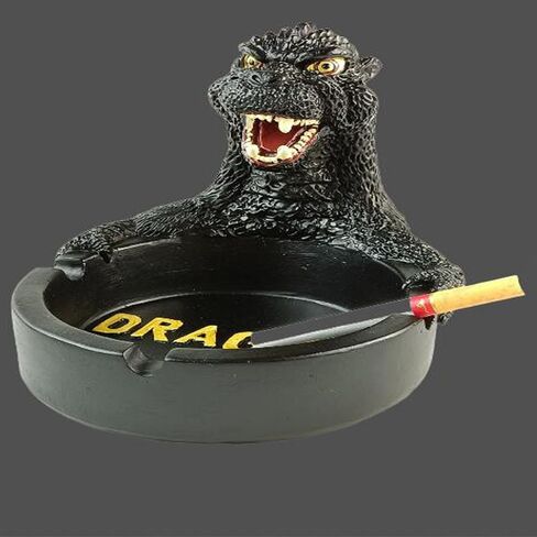 منفضة سجائر جودزيلا، تستخدم لمنافض السجائر المنزلية الوحشية منافض السجائر المصنوعة من راتينج الديناصورات ثلاثية الأبعاد، ملحقات تبغ السجائر in Kuwait