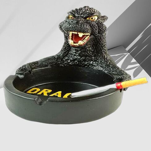 منفضة سجائر جودزيلا، تستخدم لمنافض السجائر المنزلية الوحشية منافض السجائر المصنوعة من راتينج الديناصورات ثلاثية الأبعاد، ملحقات تبغ السجائر in Kuwait