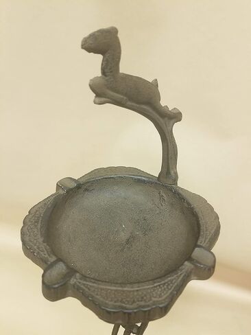 Cast Iron Leaping Deer Standing Ashtray in Kuwait